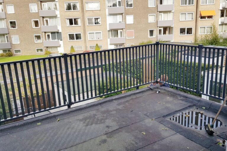 Stalen balkonhek op maat