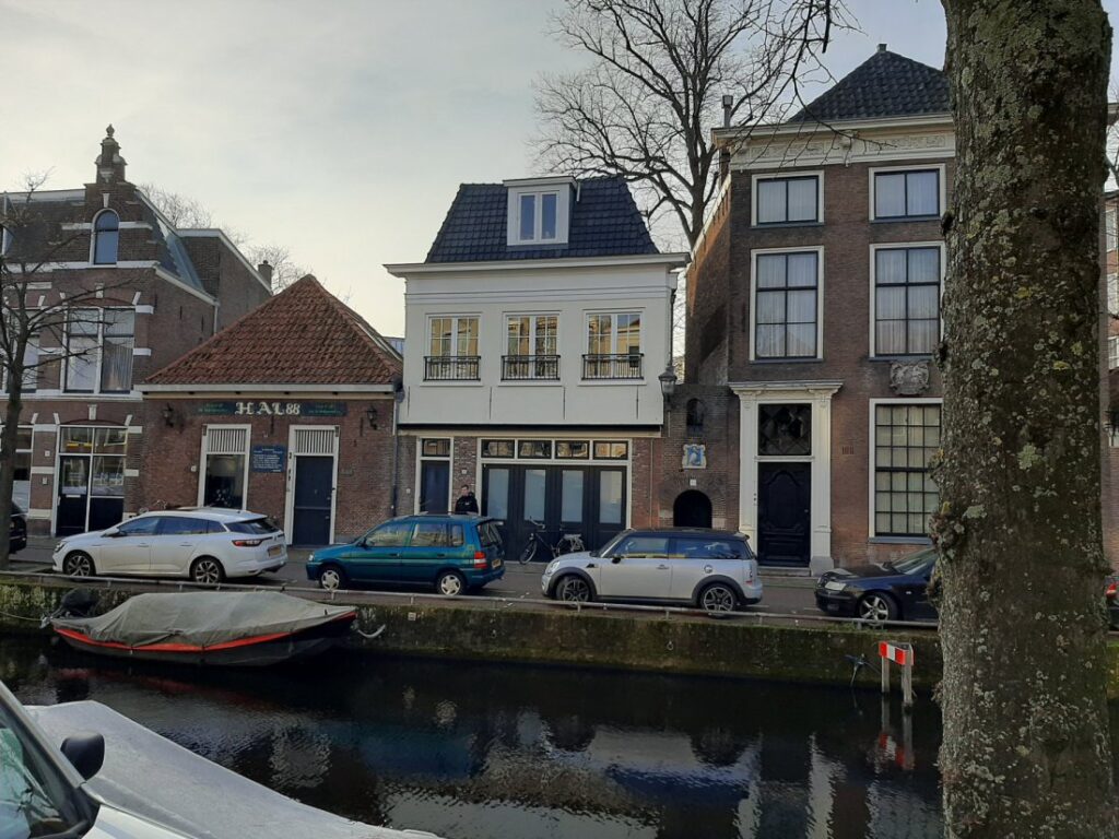 Frans balkon in Amsterdam